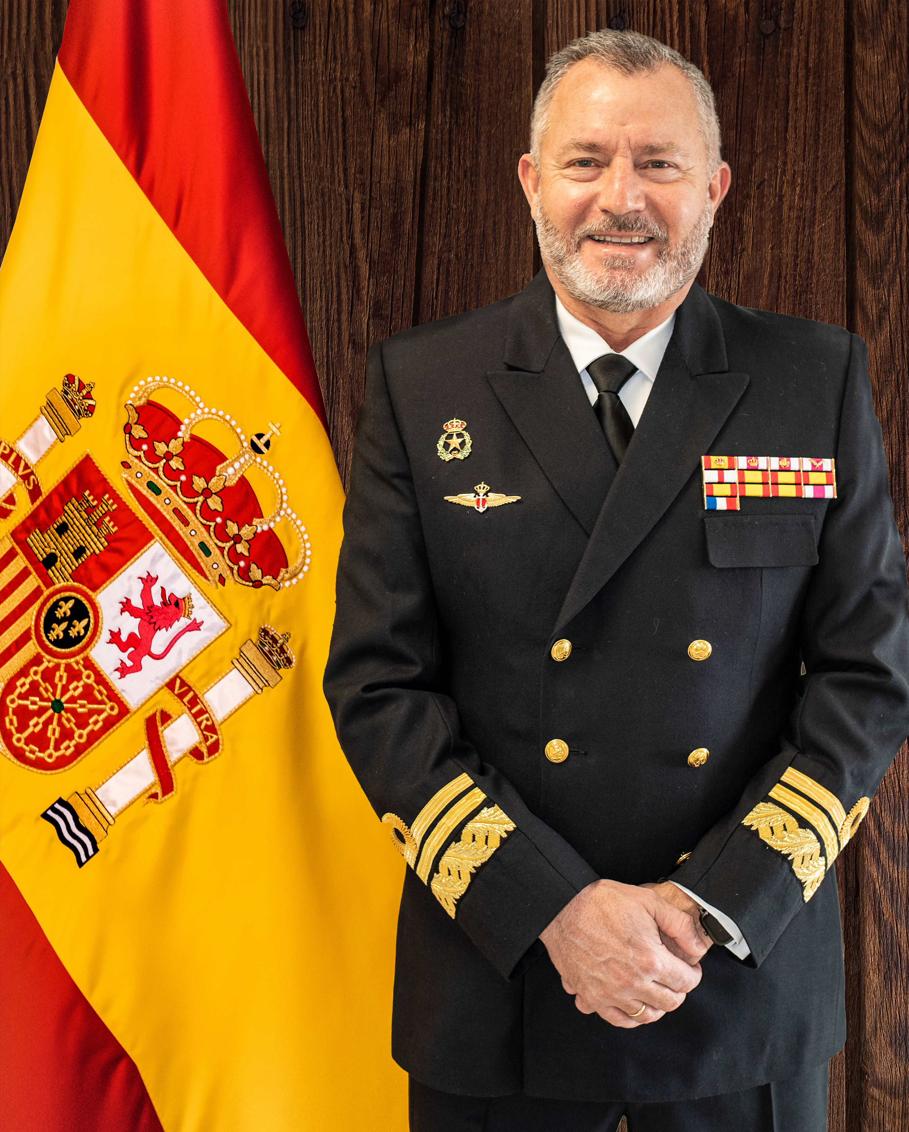 Vice-admiral José María Núñez Torrente Commander of the Spanish Maritime Forces