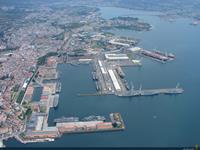 Vista aérea del Arsenal de Ferrol 02