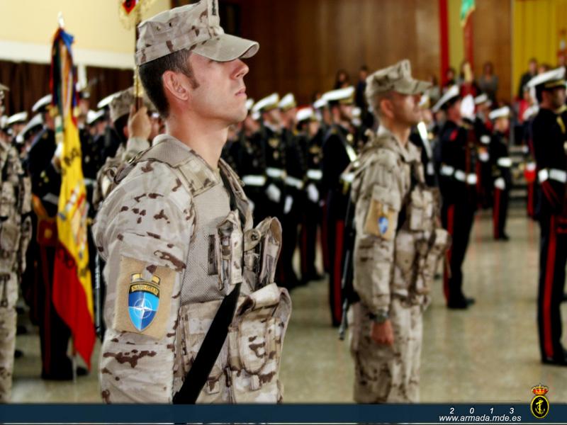 The ‘Tercio de Armada’ welcomed the Spanish Marines after their deployment in Afghanistan