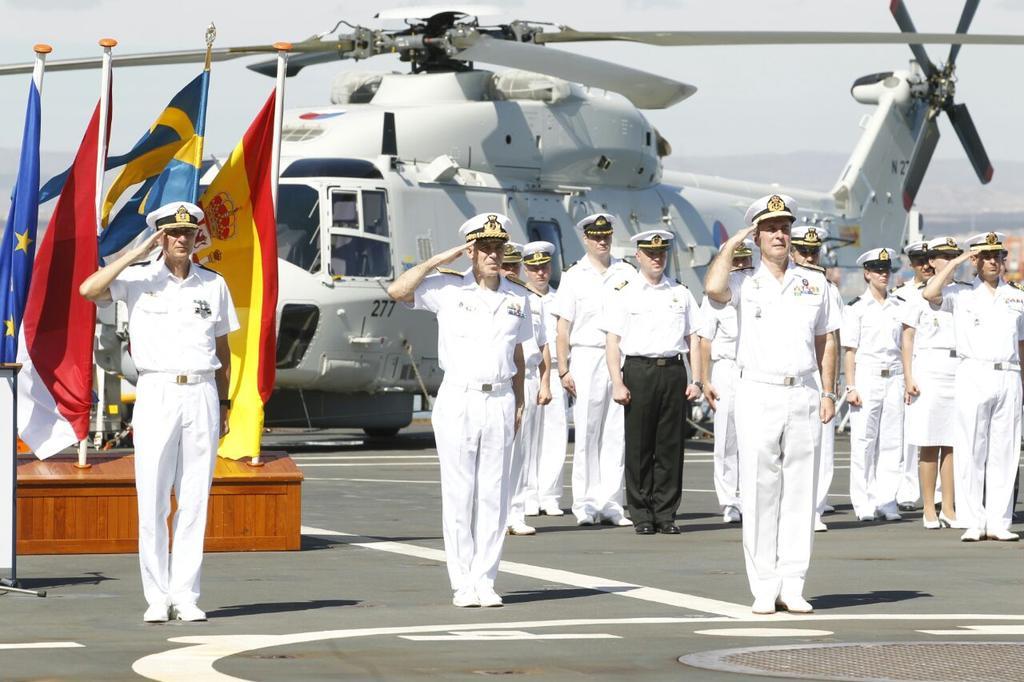 Rear-Admiral Alfonso Gómez has assumed command of operation ‘Atalanta’