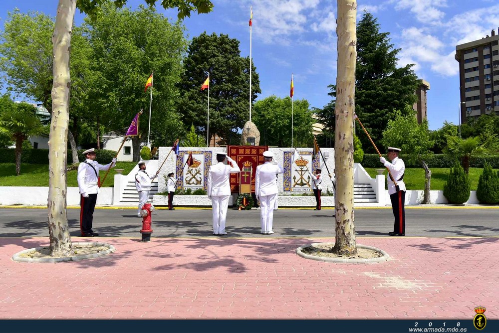 Acto de homenaje al personal de la Armada que pasa a la reserva