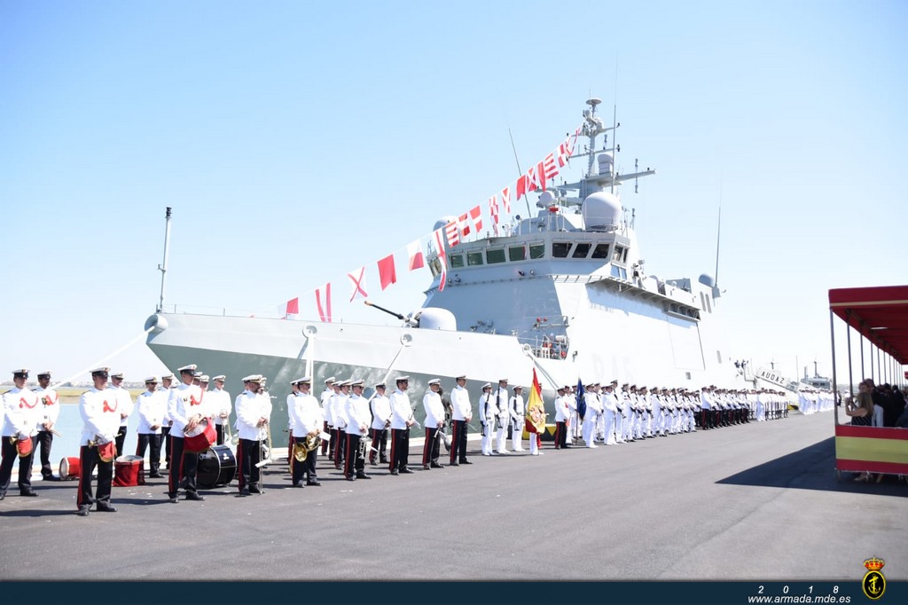 Delivery of the ‘Audaz’ to the Spanish Navy