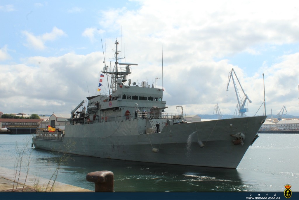 Departure of OPV ‘Centinela’ for Africa
