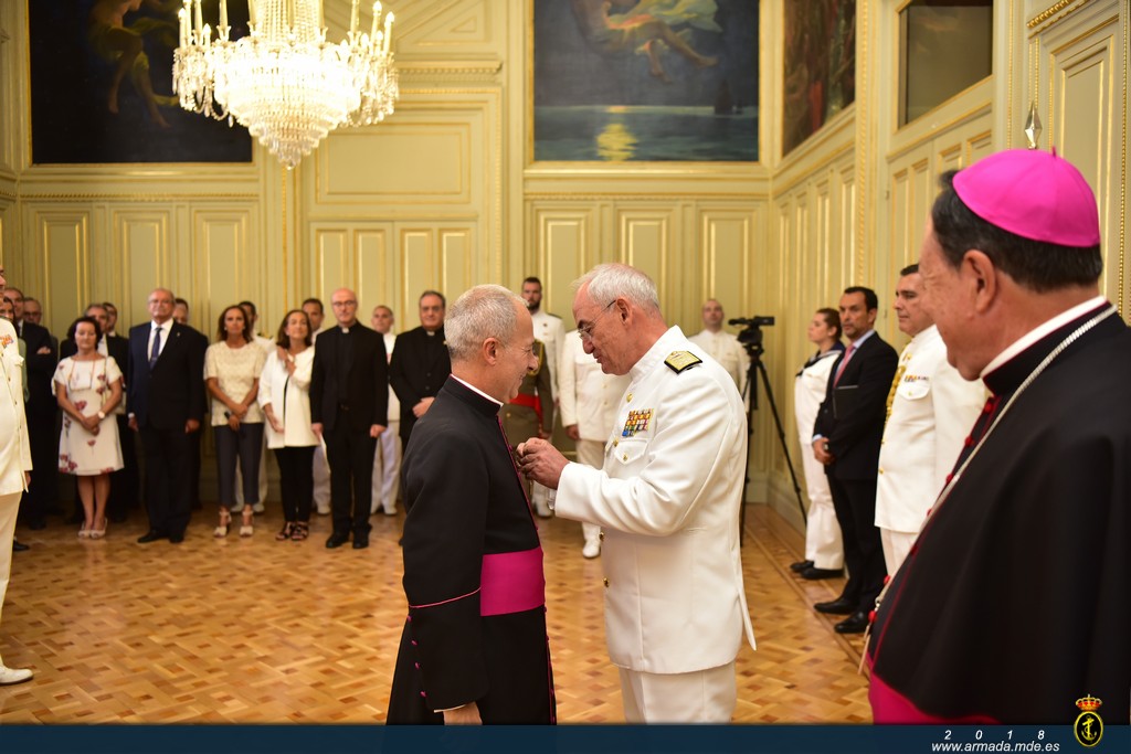 Acto de toma de posesión del Vicario Episcopal de la Armada
