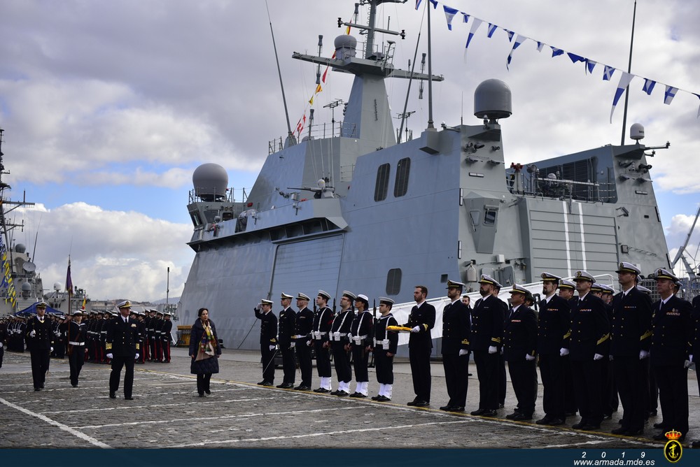 Commissioning of the new Offshore Patrol Vessel ‘Furor’.
