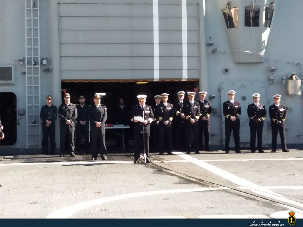 Frigate ‘Almirante Juan de Borbón’ to integrate into the Standing NATO Maritime Group One