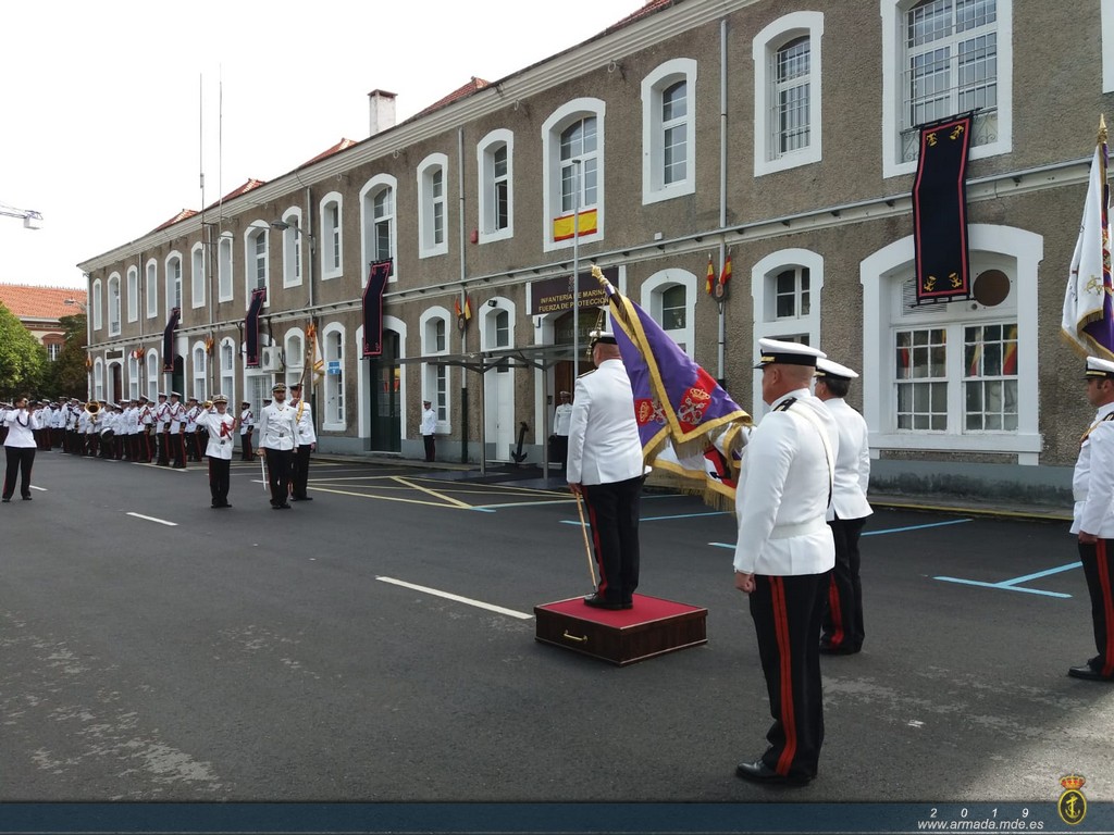 Acto Militar de presentación del Cuartel General de la Fuerza de Protección en Ferrol