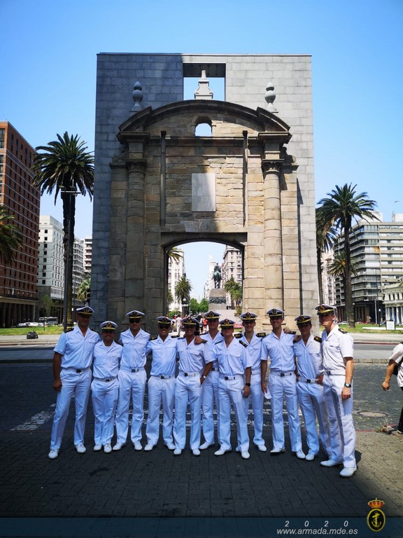 Training ship ‘Juan Sebastián de Elcano’ in Montevideo