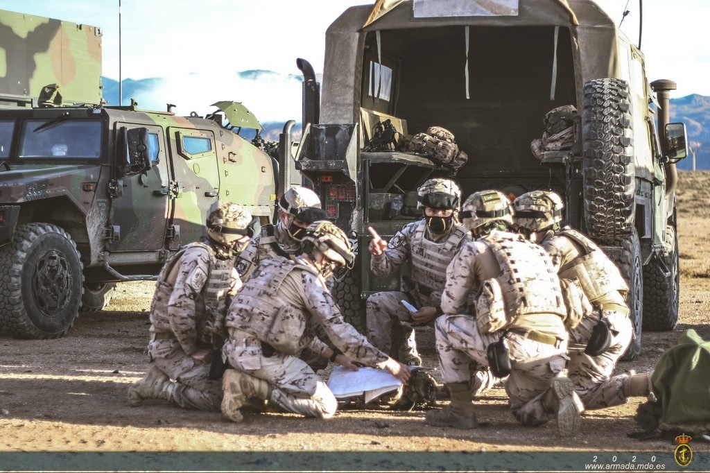 La Brigada de Infantería de Marina finaliza el ejercicio Field Training en Viator.