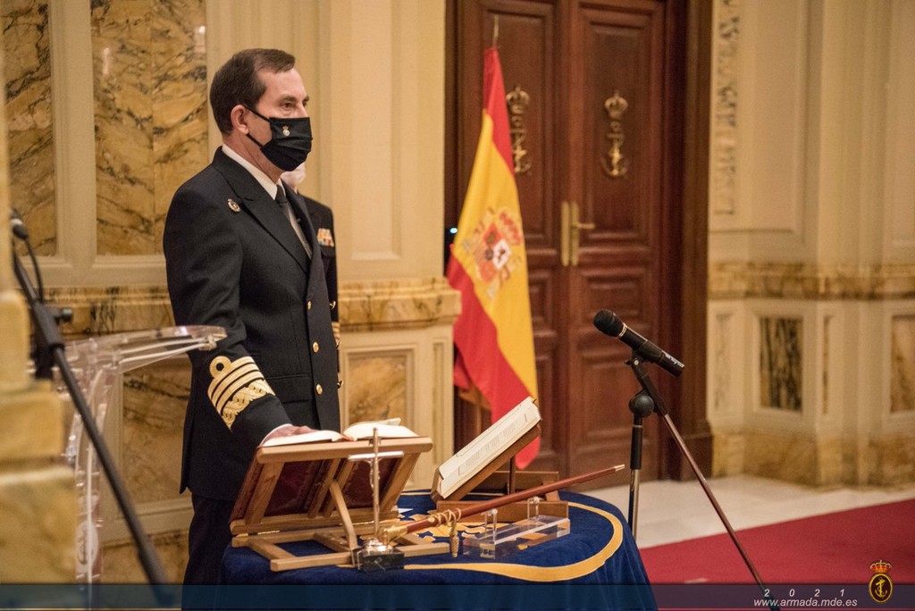 El almirante general Antonio Martorell toma posesión como nuevo Almirante Jefe de Estado Mayor de la Armada