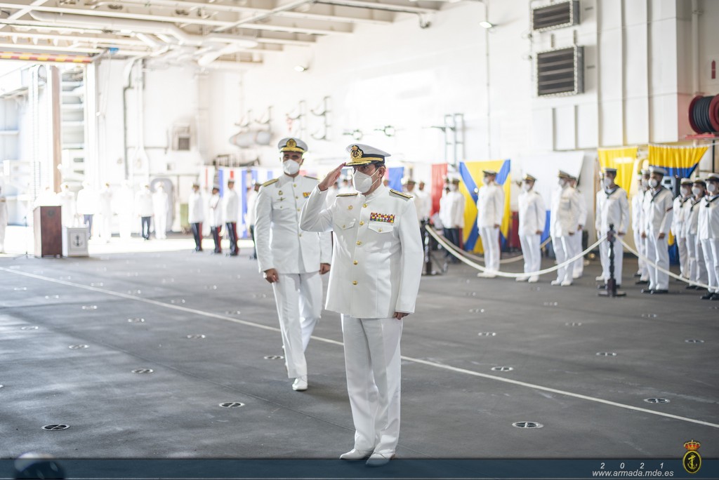 El Almirante de la Flota asume el mando de la Fuerza Marítima Europea (EUROMARFOR)