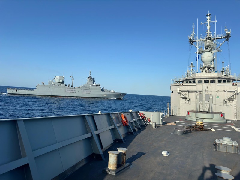 Imagen noticia:Frigate ‘Navarra’ concludes her participation in Operation ‘Sea Guardian’.