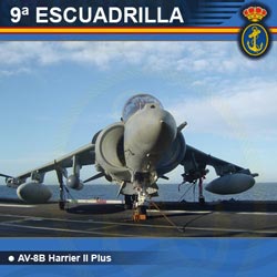 9ª Escuadrilla de Aeronaves - AV-8B Plus Harrier II