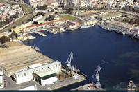 Vista aérea Puerto del Arsenal