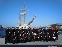 Guardiamarinas durante crucero de instrucción