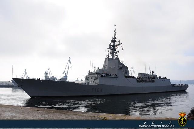 During her deployment, the ‘Méndez Núñez’ has been the EUNAVFOR’s flagship