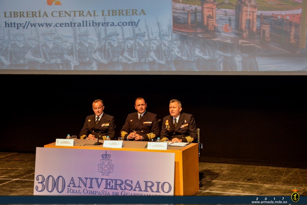 Presentación de los actos 300 Aniversario de la Real Compañía de Guardiamarinas y del Libro Institucional 