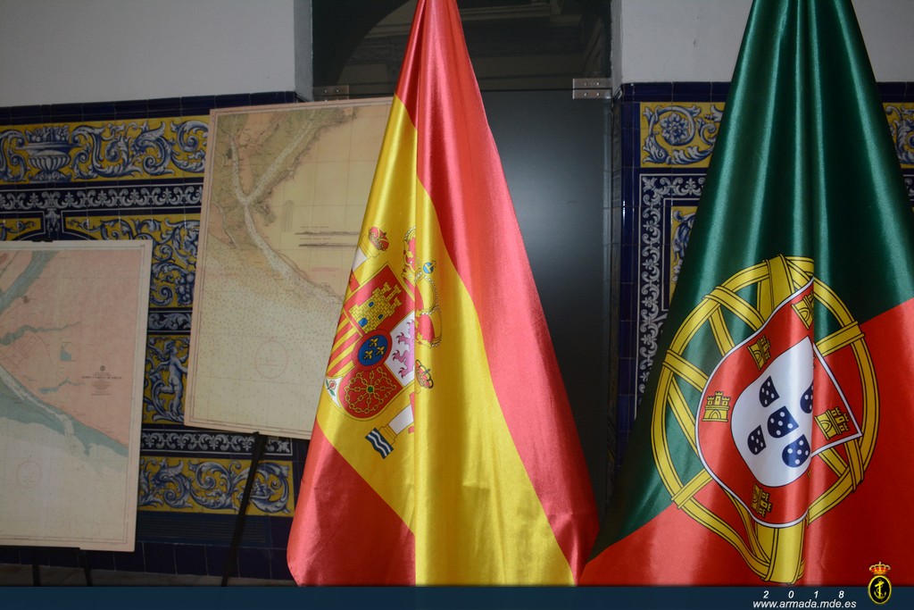 Presentación cartas náuticas española y portuguesa en Ayamonte
