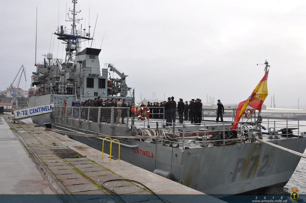 El patrullero "Centinela" finaliza su despliegue en el Golfo de Guinea
