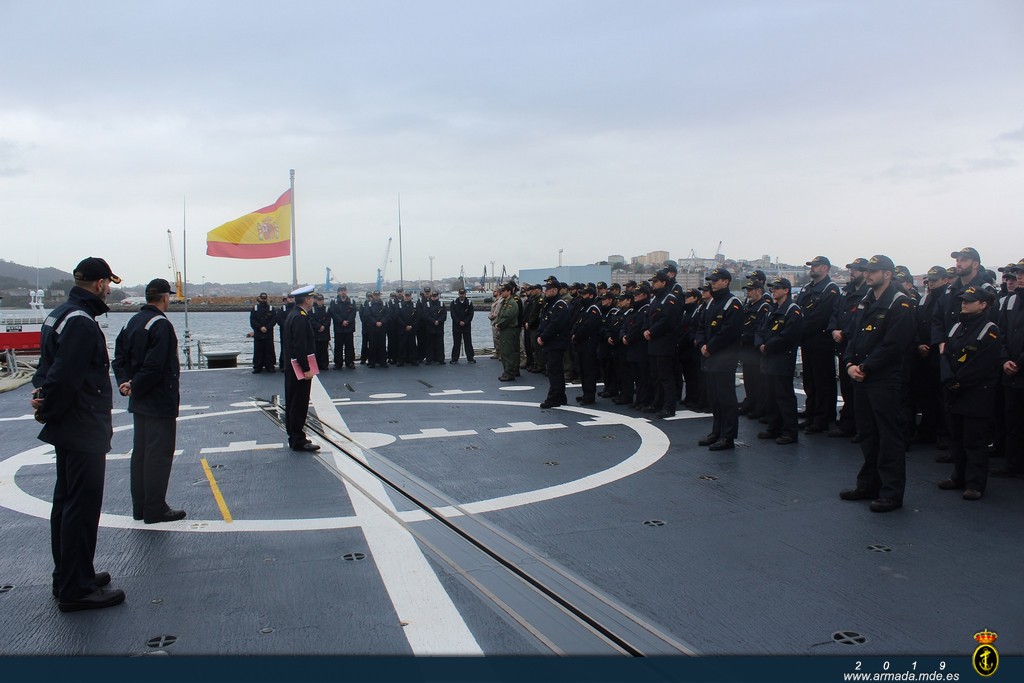 La fragata "Méndez Núñez" regresa a Ferrol tras finalizar su adiestramiento con la US NAVY