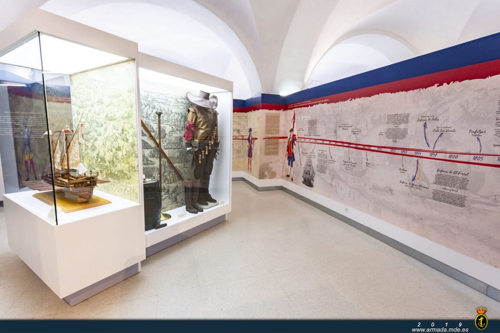 Inauguración nueva sala en el Museo Naval de Cartagena dedicada a la Infantería de Marina