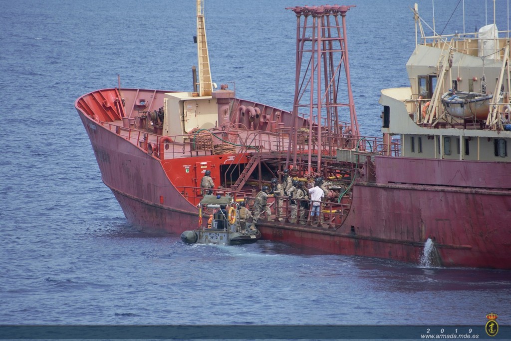 OPV ‘Serviola’ freed a hijacked Nigerian ship