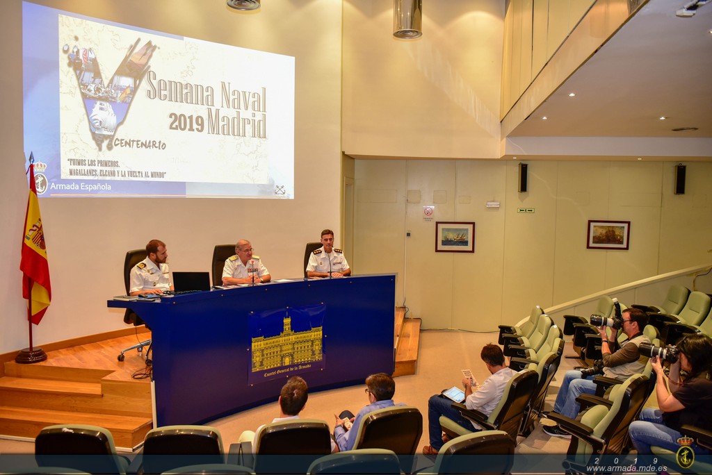 Presentación de la IX Edición de la Semana Naval en Madrid