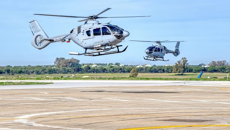 Los helicópteros NIVAL 1201 y 1202