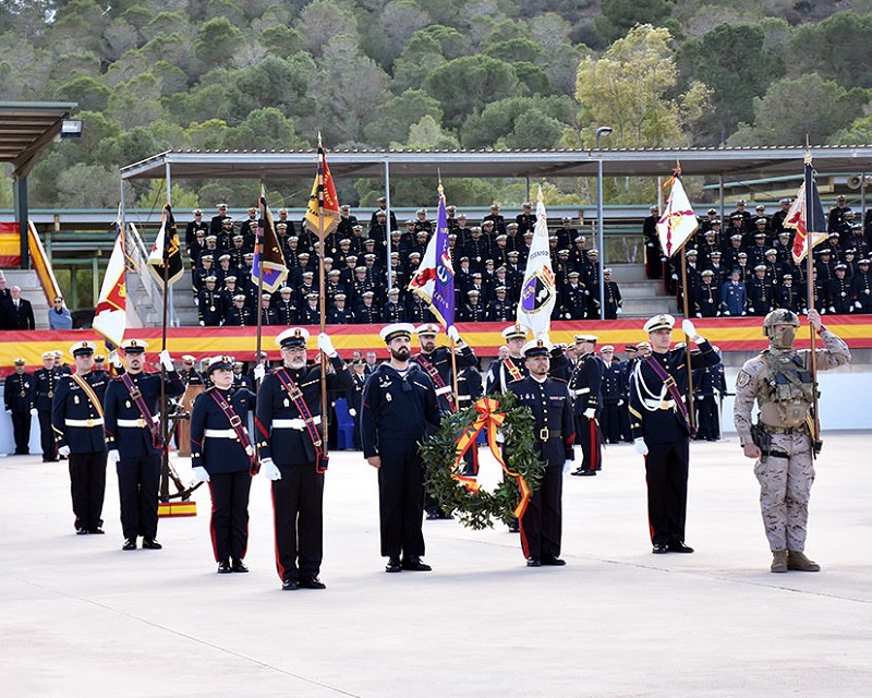 Desfile conmemorativo sobre el 487º Aniversario de la Infantería de Marina
